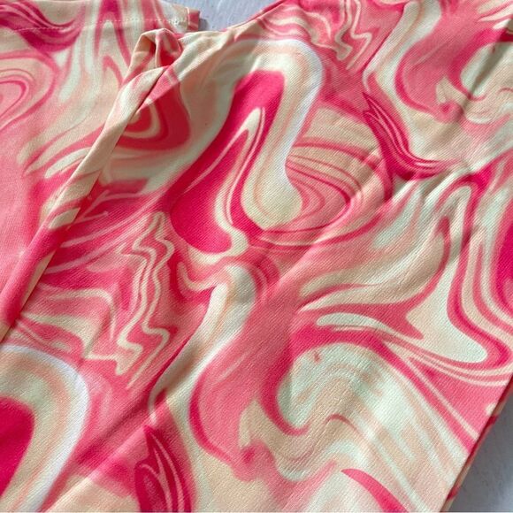 NWT Half heart lemonade ripple flare jeans Sz L Y2K rave club - Picture 2 of 7